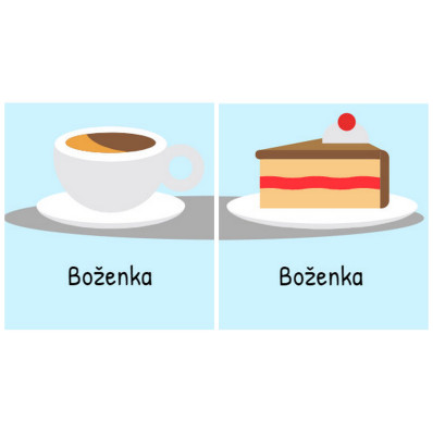 *Káva* Samolepky na boty