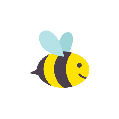 Včelka_ Samolepky na oblečení, nažehlovačky nejen pro děti