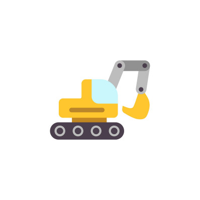 Bagr- Štítky na oblečení