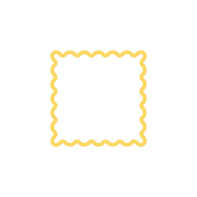 *Hranaté rámečky* Barevný střed_ Štítky na oblečení