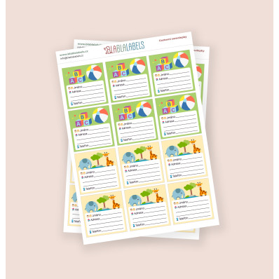 kópia z kópia z CZ *cestovní samolepky* černobílé