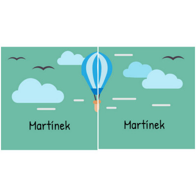 *Létající balón* Samolepky na boty