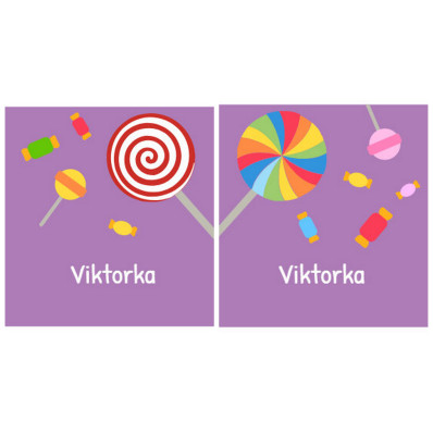 *Lízátko* Samolepky na boty