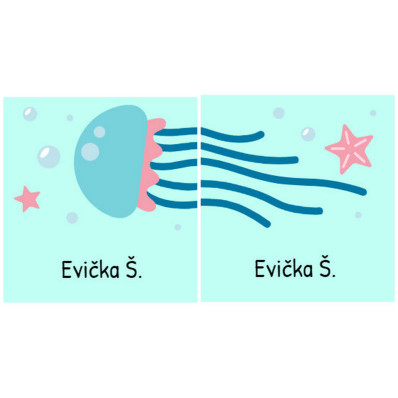 *Medúza* Samolepky na boty