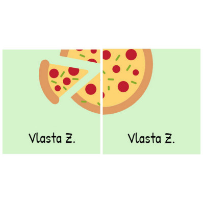 *Pizza* Samolepky na boty