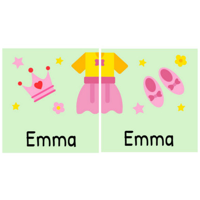 *Šaty* Samolepky na boty