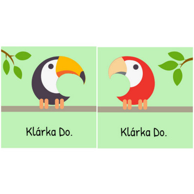 *Tukan* Samolepky na boty