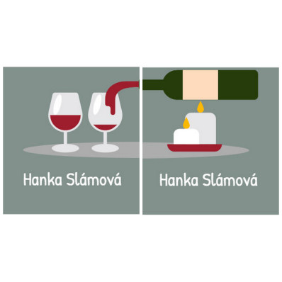 *Víno* Samolepky na boty