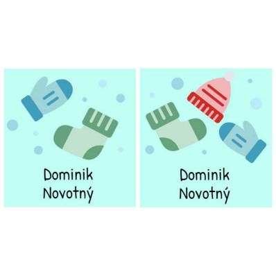 Ponožky- Samolepky na boty