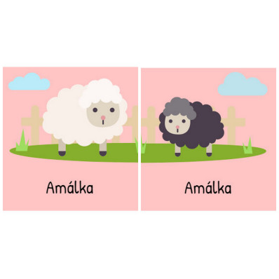 Ovečky_ Nalepovací samolepky na boty