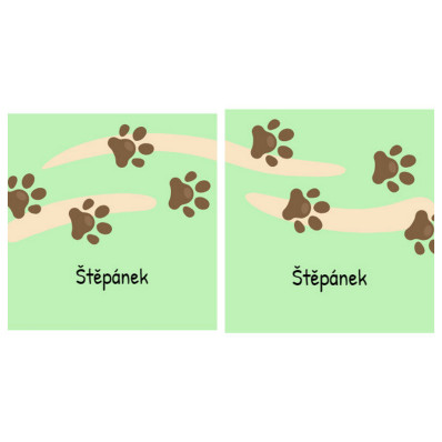 Tlapka- Samolepky na boty